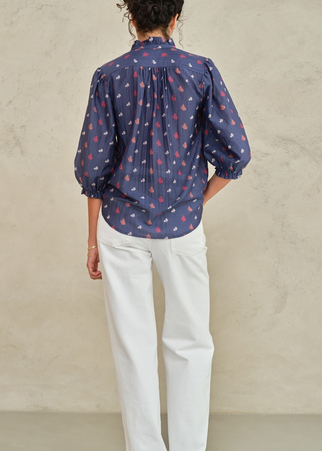 Auden Long Sleeve Top - Navy