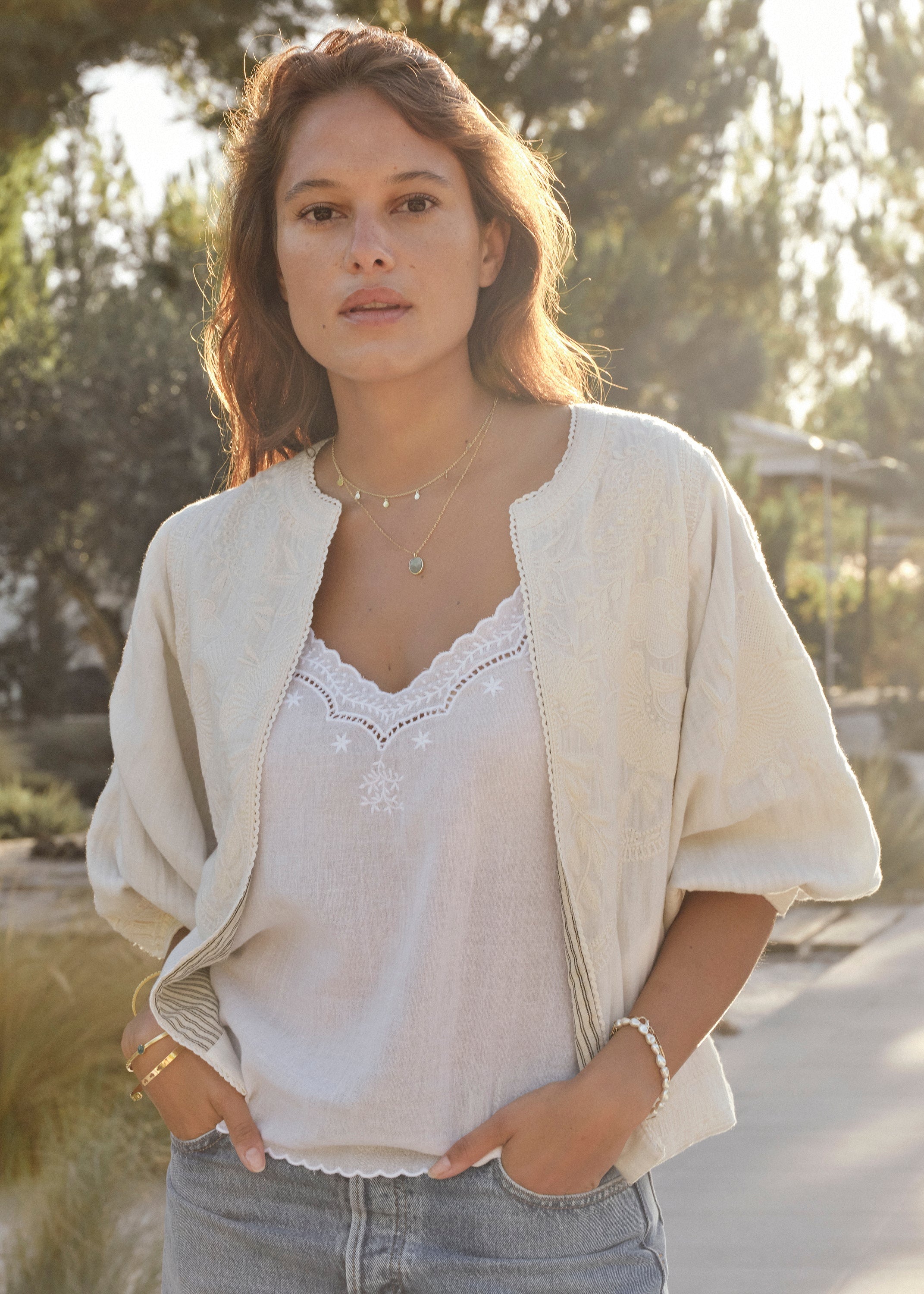 Averi Jacket - Ivory