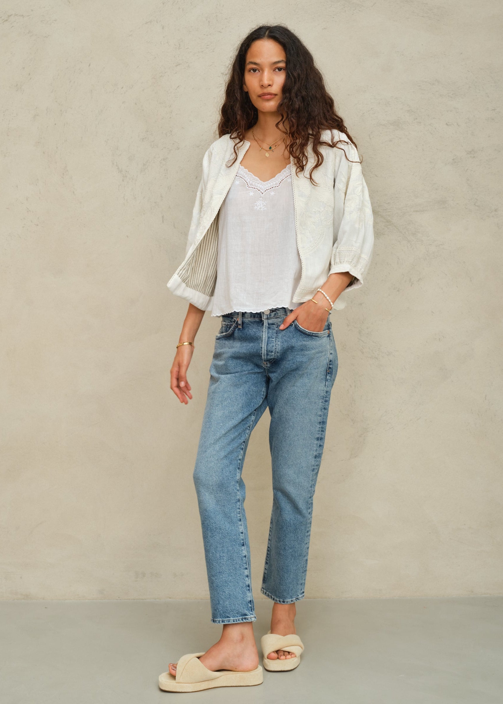 Averi Jacket - Ivory