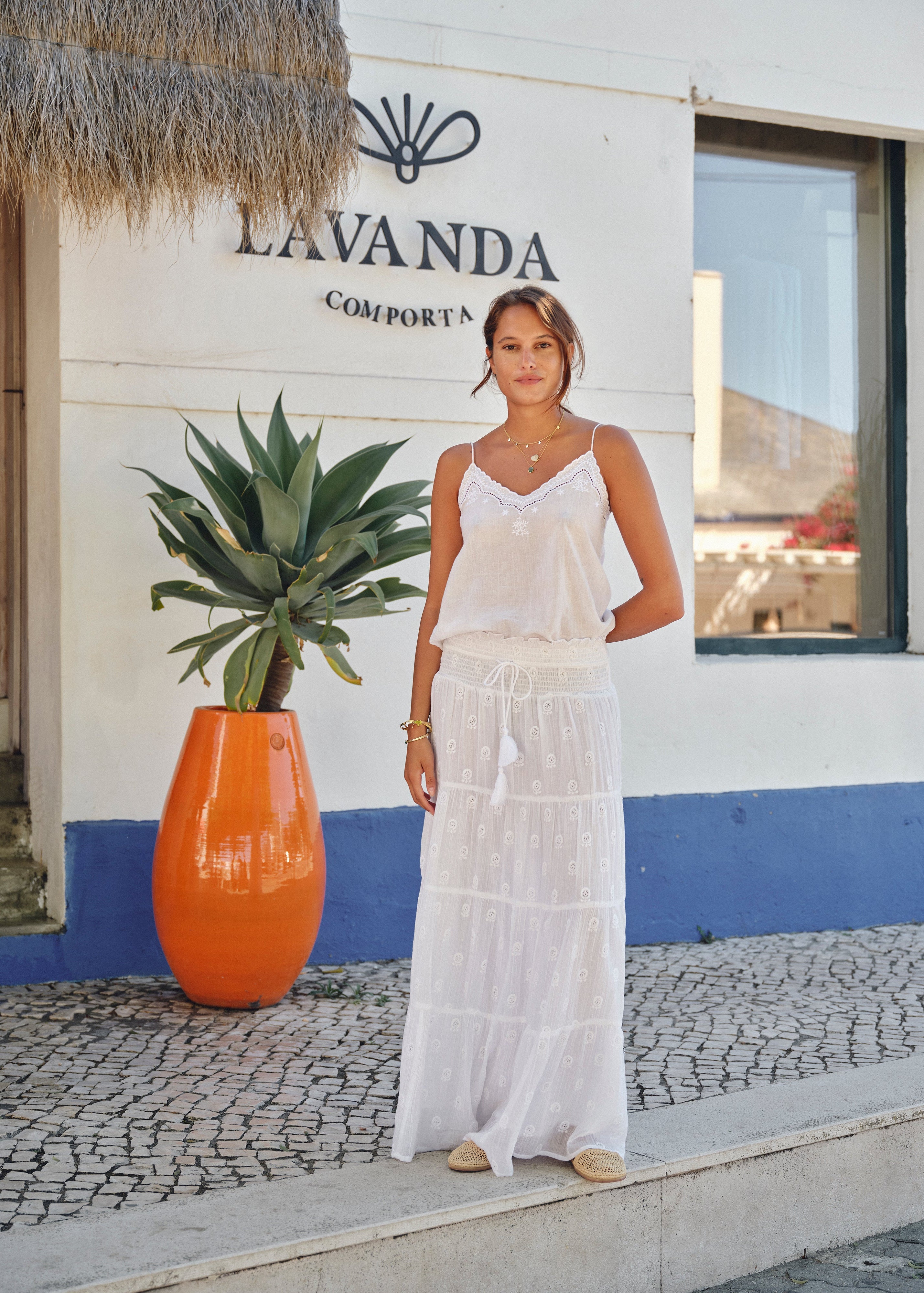 Lyla Camisole - White