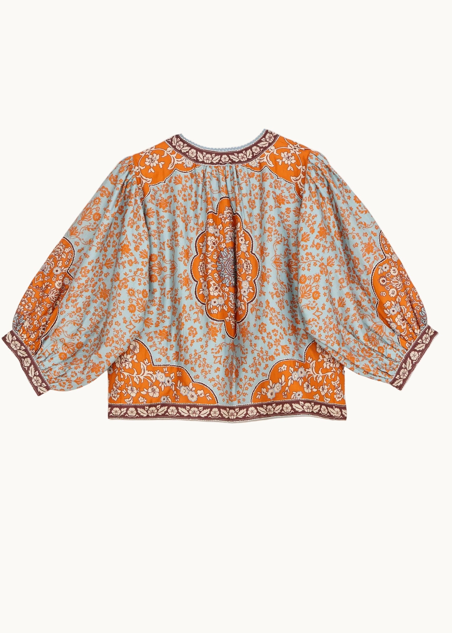 Ursa Jacket - Blue/Rust