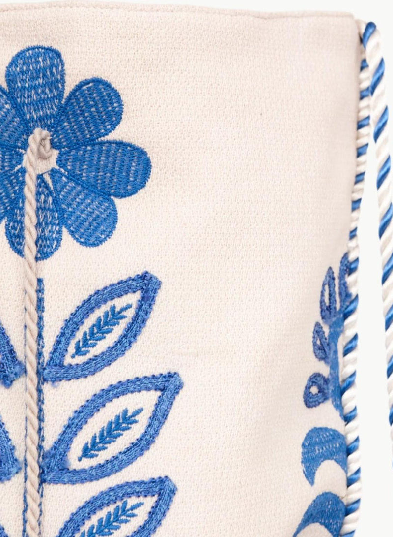 Reni Bag - Ivory/Blue