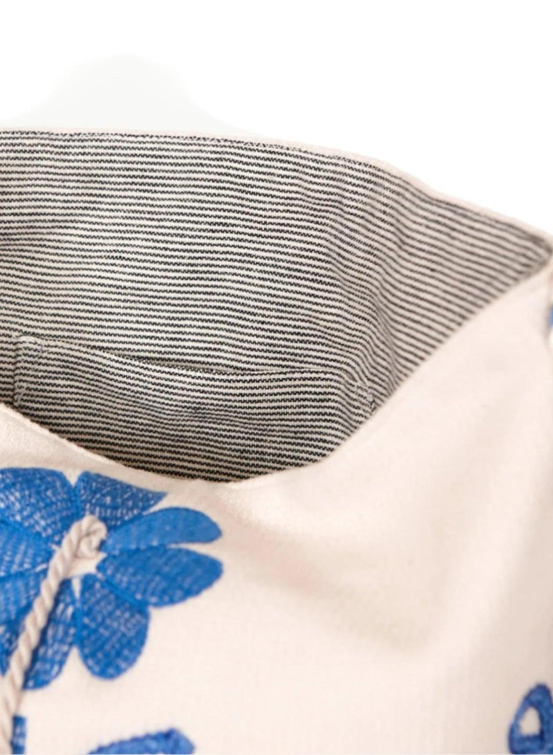 Reni Bag - Ivory/Blue