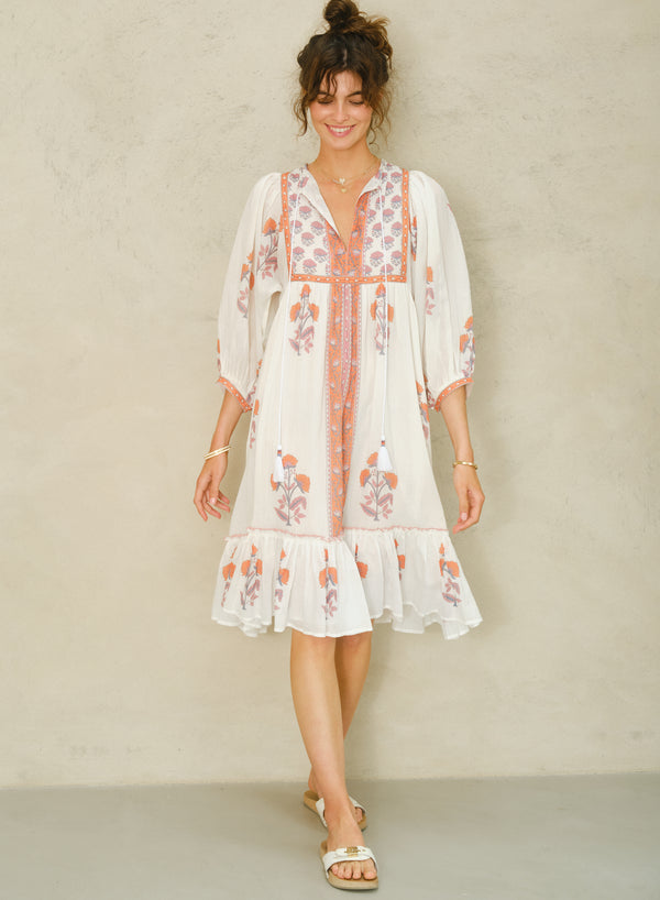 Cadi Gathered Dress