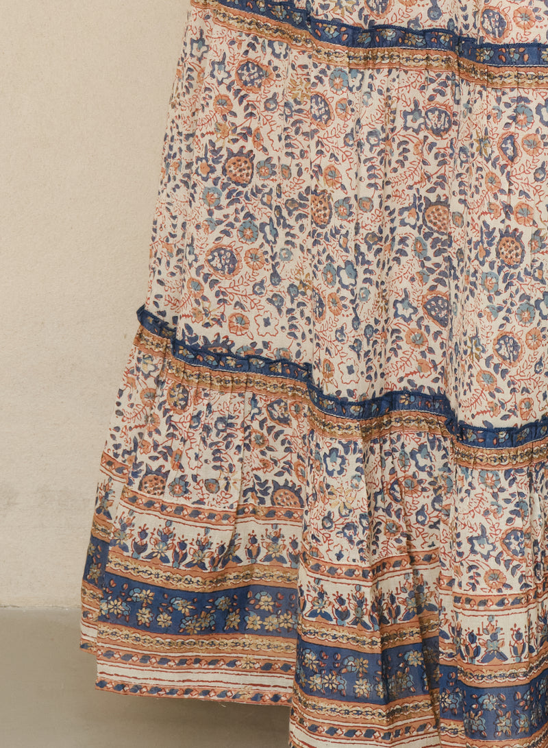 Cass Maxi Skirt - Navy