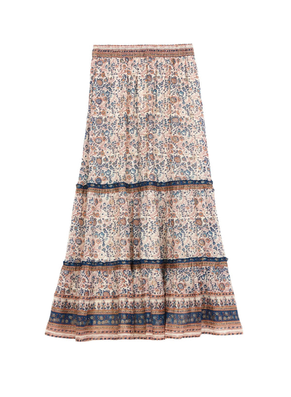Cass Maxi Skirt - Navy