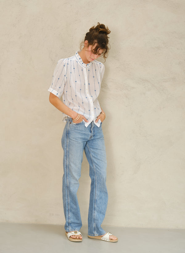 Dacy Top - Blue