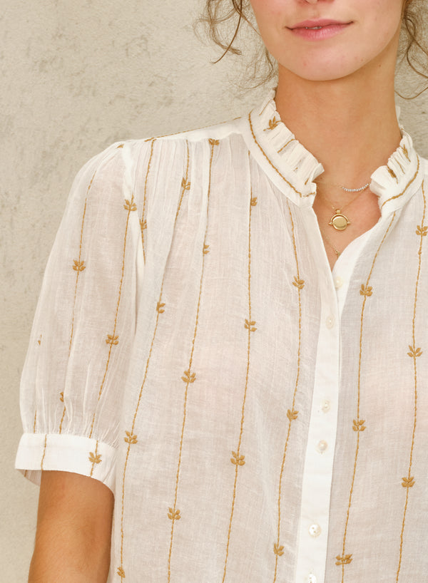 Dacy Top - Mustard
