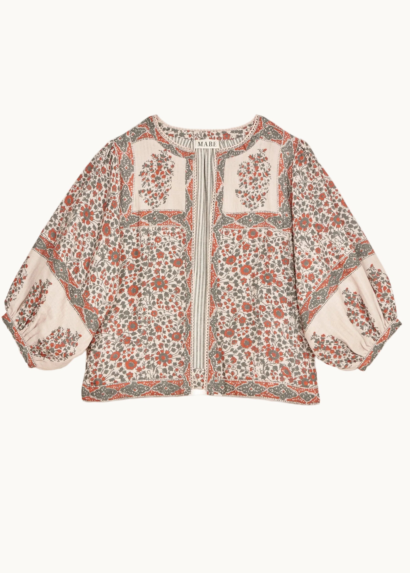 Della Jacket - Rust/Khaki