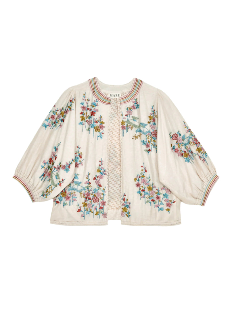 Emi Jacket - Ecru/ Pastel