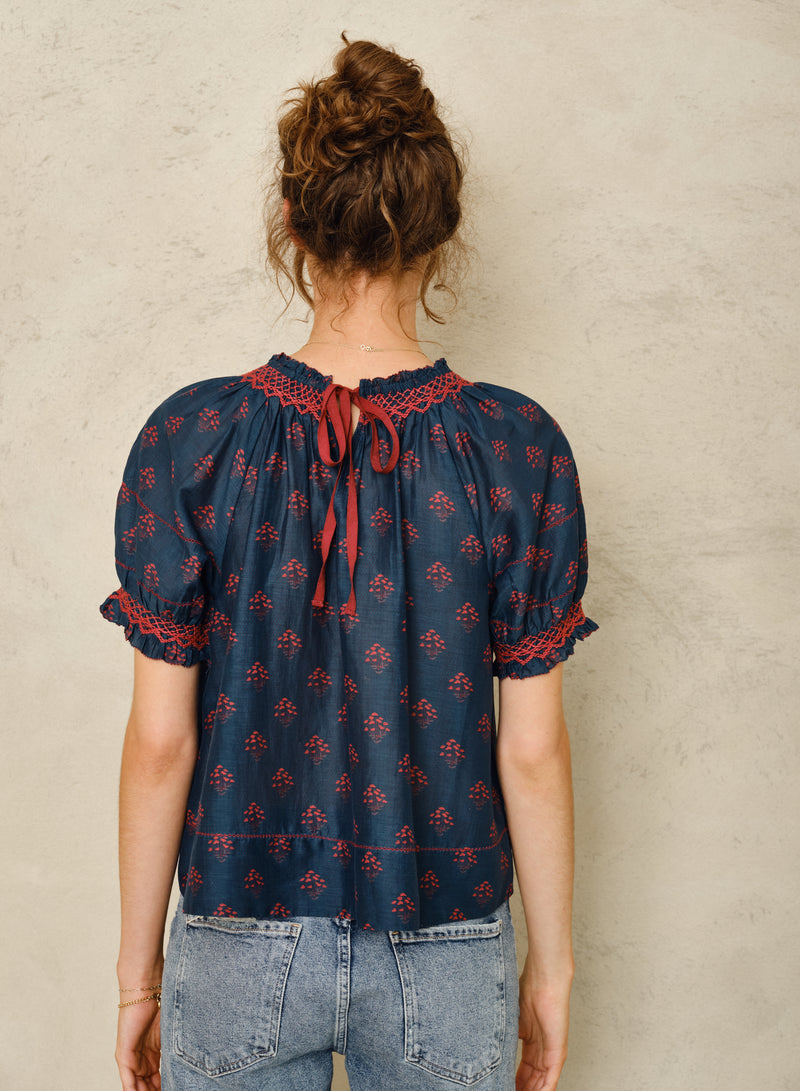 Lindi Smocked Top