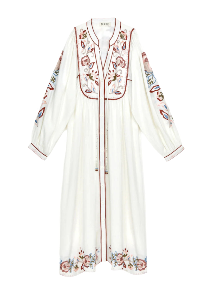 Lucia Tunic - Ivory/Rust