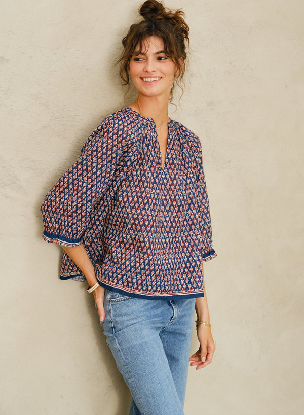 Mari Printed Top