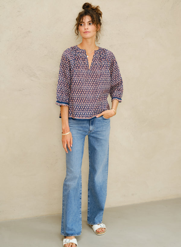 Mari Printed Top