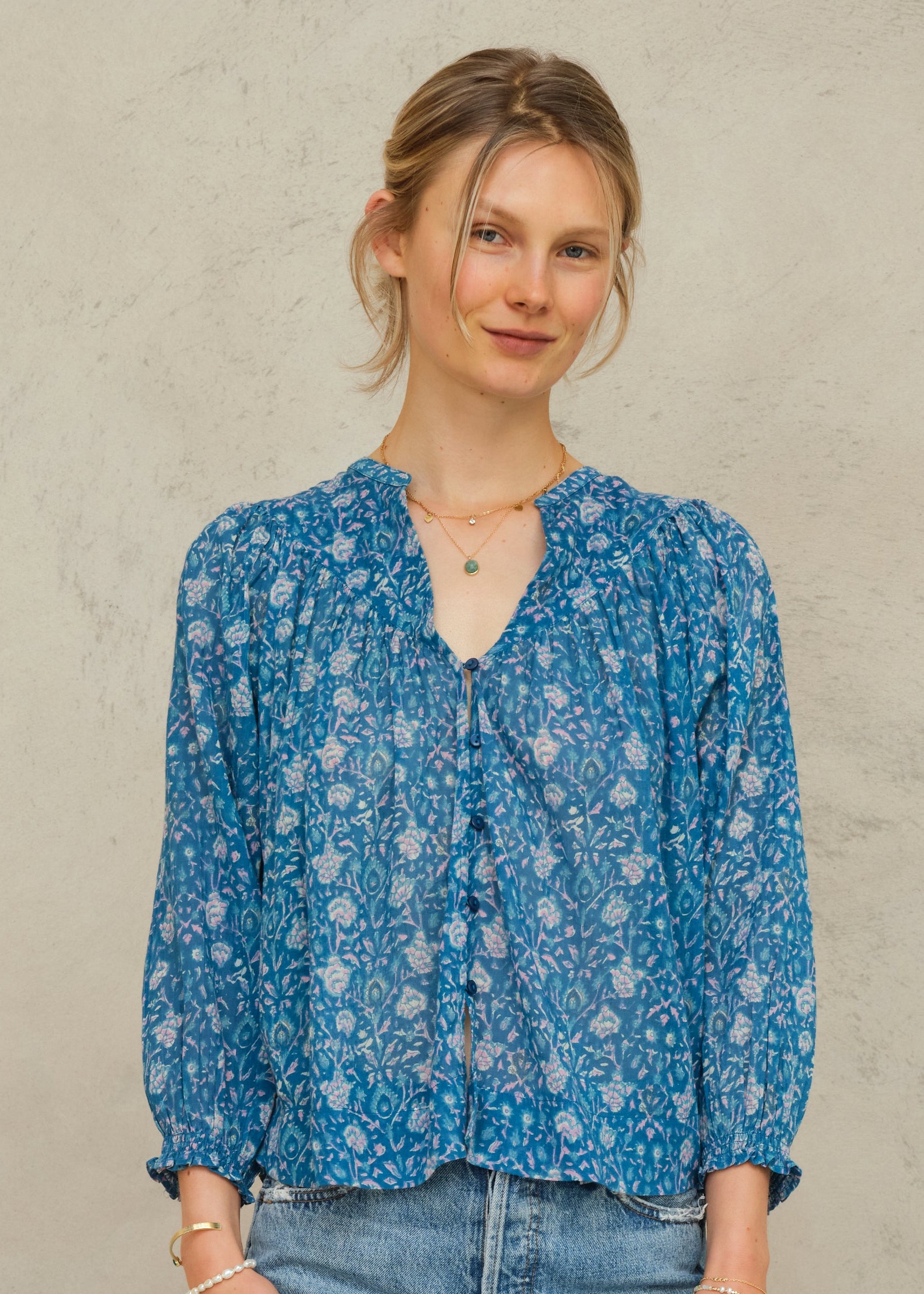 Myla Long Sleeve Top - Multi
