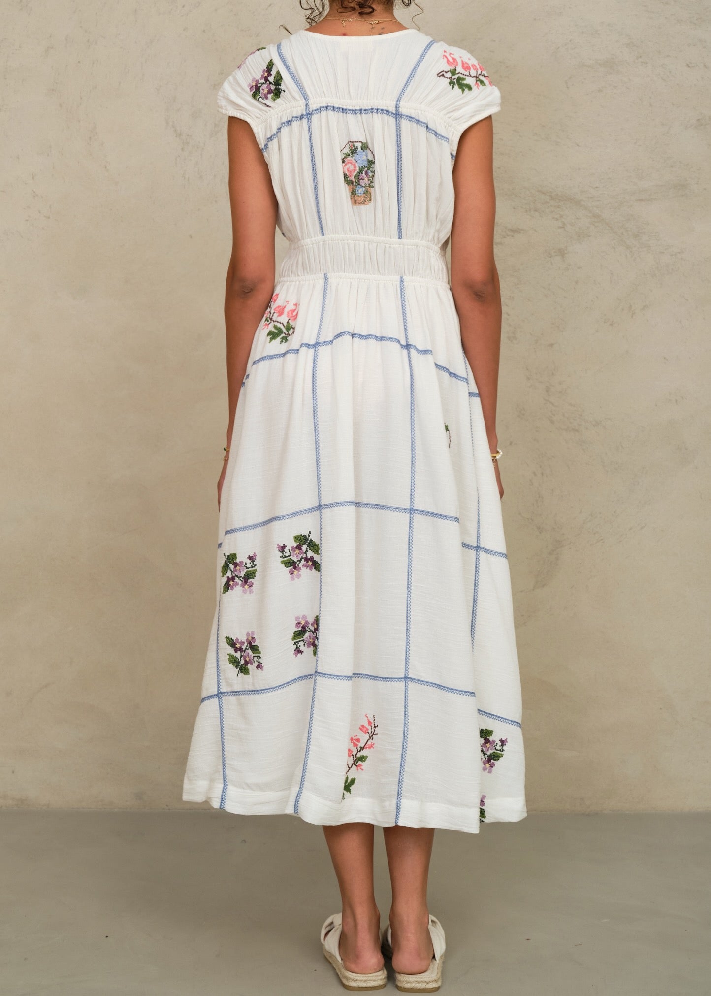 Rhoda Midi Dress - Multi