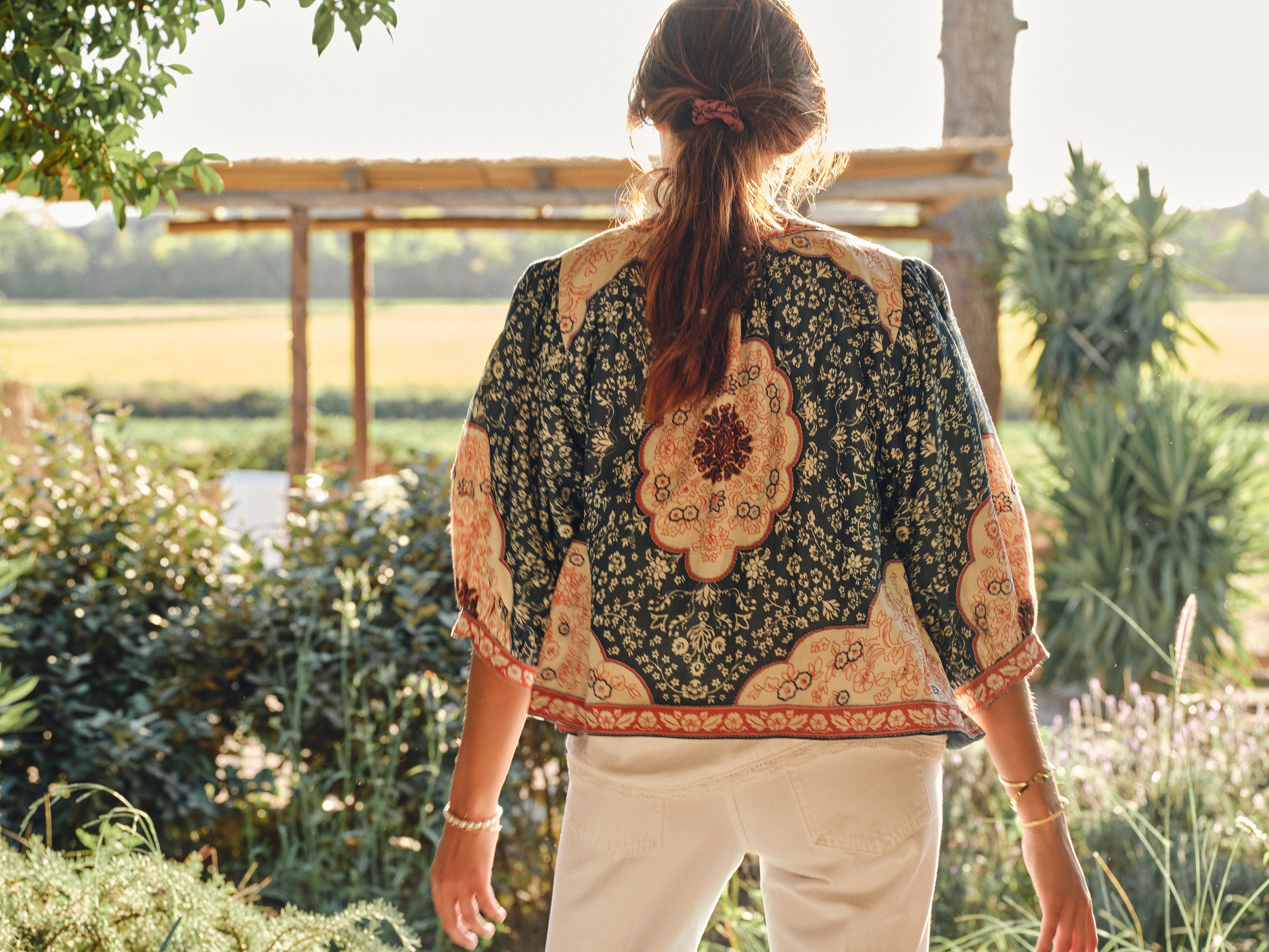 Ursa Jacket - Indigo/Ecru