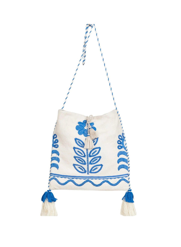 Reni Bag - Ivory/Blue